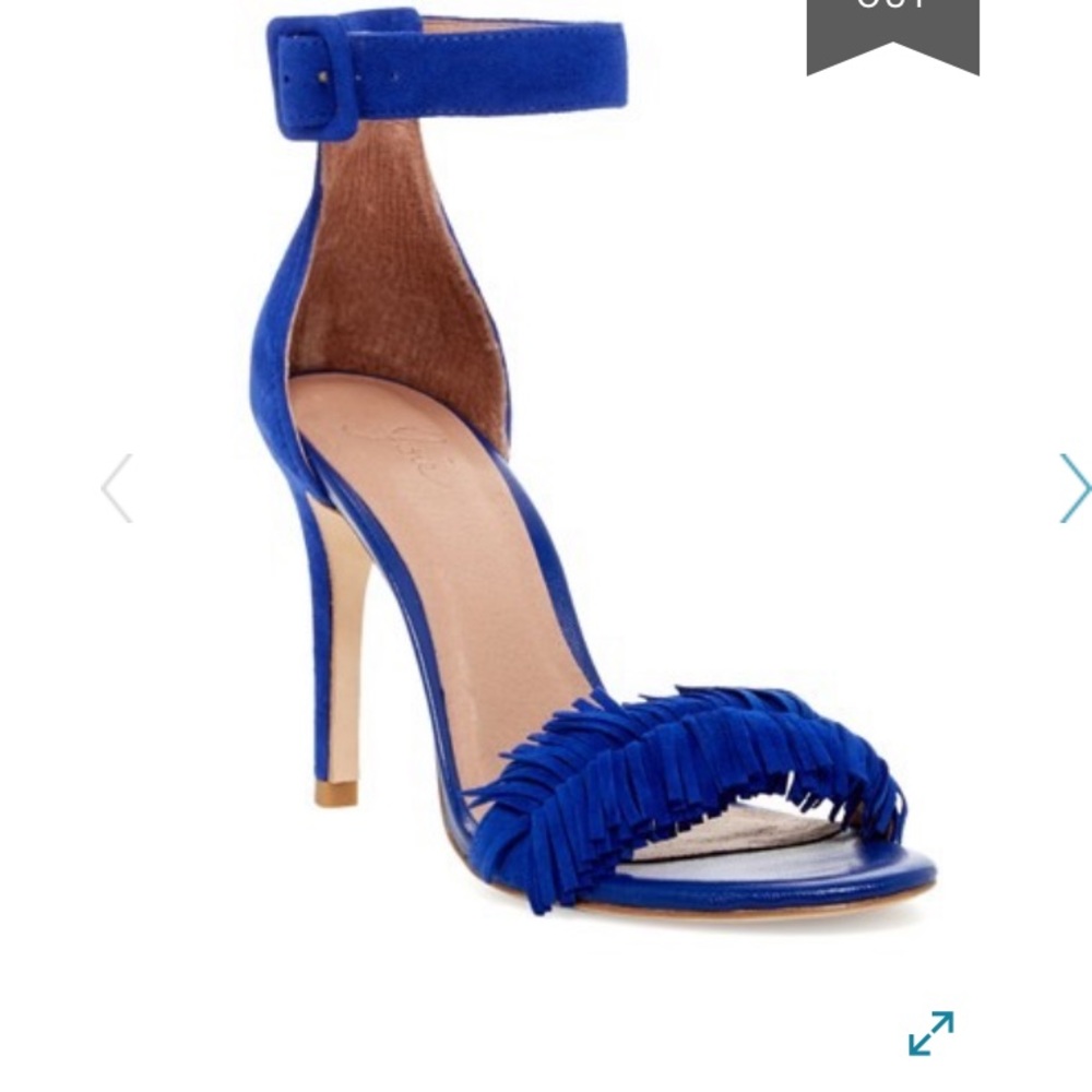 Joie Pippi Fringe Leather Sandal